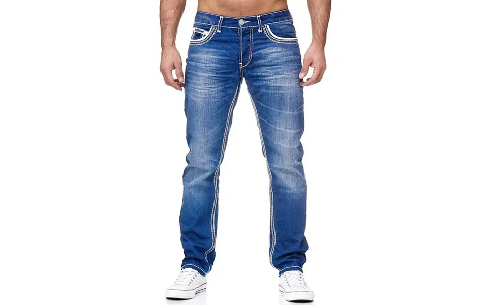 Men's Slim Double Thread Jeans Tricolor Jeans