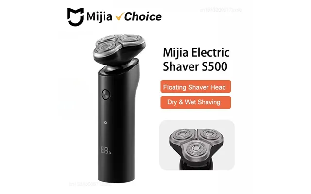 Mijia S500 3 Blade Men's Dry & Wet Shaving Washable Shears Beard Trimmer For Mens Electric Shaver