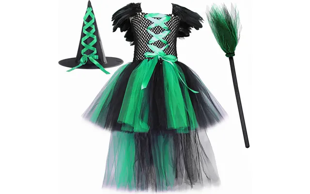 Mother & Kids Children's Dress Witch Skirt Halloween Performance Costume Witch Role Play Girls Tutu Skirt product image