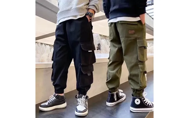 Mother&kids Boys' Overalls Summer Kids Wear Big Kids Kids Boys Casual Pants Pants Thin product image