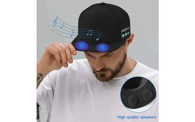 Multifunctional Outdoor Hat With Bluetooth Speakers Detachable Wireless Adjustable Music Baseball Cap Running Sportsgift