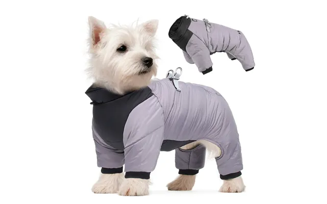 New Dog Clothes Autumn And Winter Reflective Waterproof Puppy Clothes Thickened Dog Four-legged Pet Cotton-padded Jacket product image
