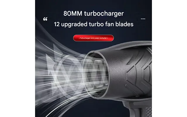 New Lithium Battery Storm Machine High Power Turbo Violent Fan Wireless Household Electric Industrial Hair Dryer