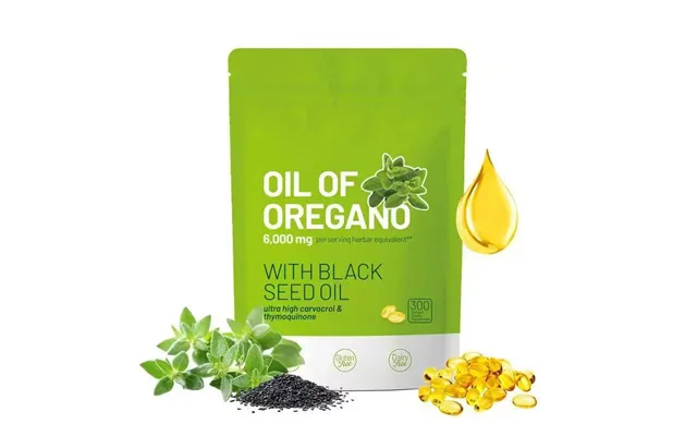 Oil Of Oregano Softgels With Black Seed Oil - 6000mg product image
