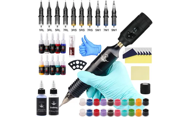 Original Design Of European And American Explosive Tattoo Set Tattoo Brow Tattoo Machine Full Set Of Tools Tattoo Pen Se product image
