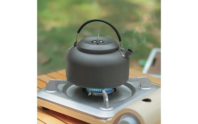 Outdoor 1.4l Household Tea Large Kettle 0.8l Portable Camping Aluminum Pot
