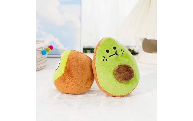 Pet Plush Avocado Sound Toy Explosion Tooth Grinding Boring Dogs And Cats product image