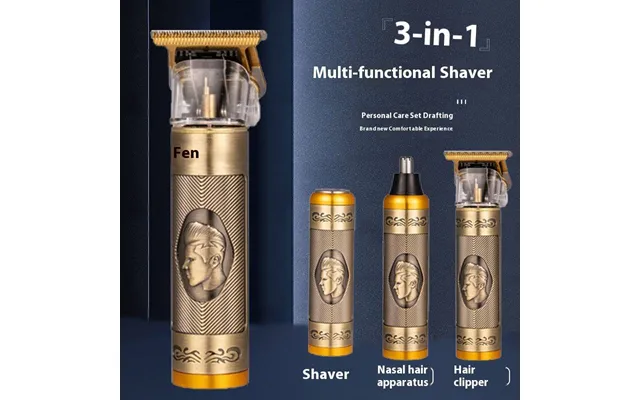 Professional 3-in-1 Electric Hair Clipper For Men Waterproof - Usb Rechargeable product image