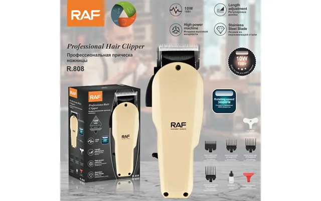 Professional Hair Clipper For Men - Cordless Electric Trimmer With Precision Blades For Beard & Hair Styling product image