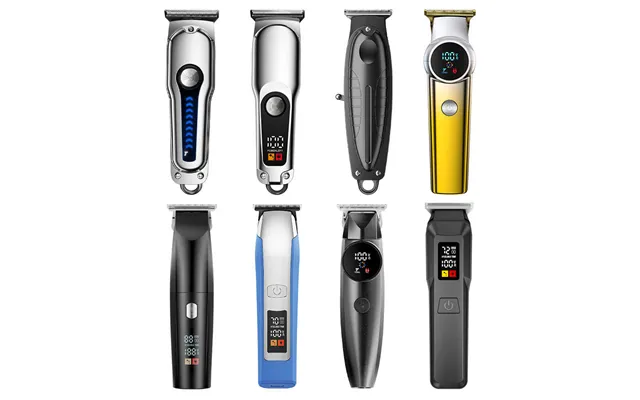 Professional Waterproof Cordless Hair Clipper For Men & Pets - Rechargeable Titanium Alloy Blade, Fast Charging, Low Noi product image