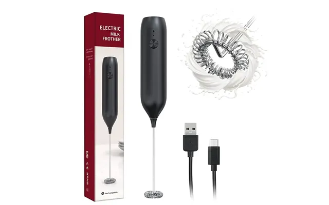 Rechargeable Milk Electric Blender Handheld Wand For Coffee Beverage Blender - Cappuccino Mini Frother product image