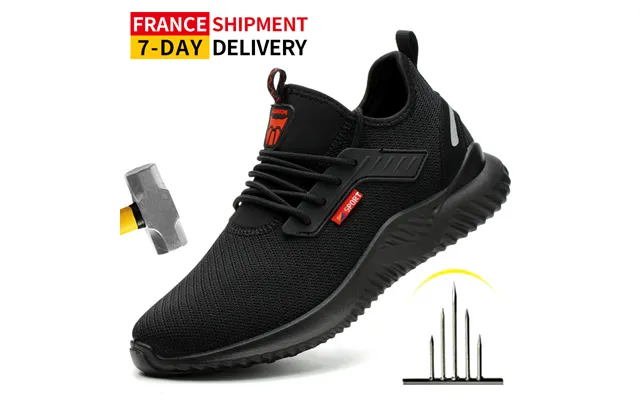 Safety Work Shoes Construction Men Outdoor Steel Toe Cap Shoes Men Puncture Proof High Quality Lightweight Safety Boots