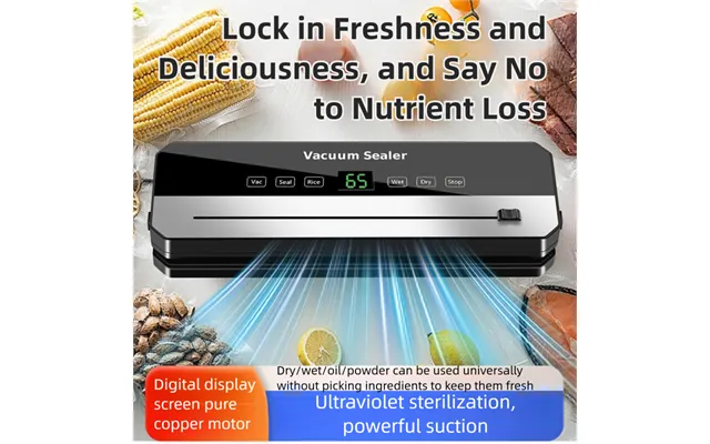 Sealer Integrated Vacuum Dry And Wet Dual-use Food Preservation Household Sterilization Sealing Machine