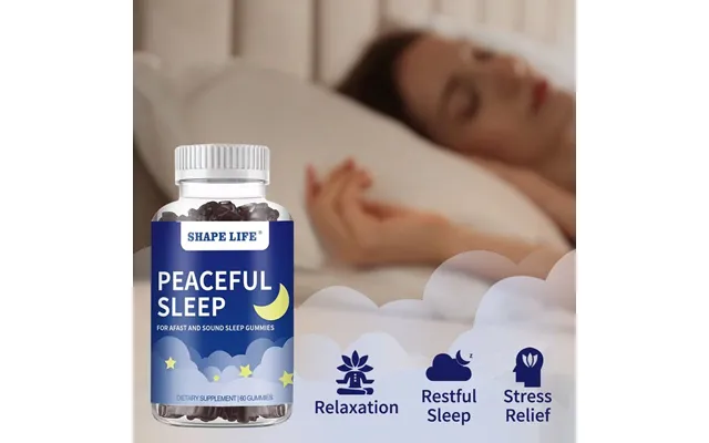 Shape Life Peaceful Sleep Melatonin Gummies Help Sleeping Gummy product image