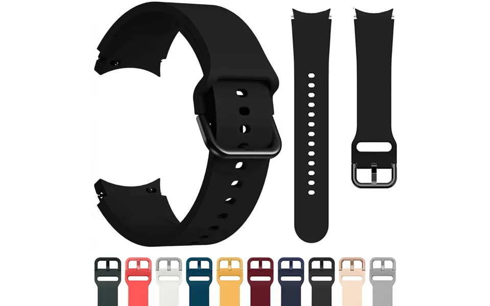 Silicone Strap For Samsung Galaxy Watch 4 5 Pro 40mm 44mm 45mm Original Convex Interface Wristband For Watch 4 Classic 4