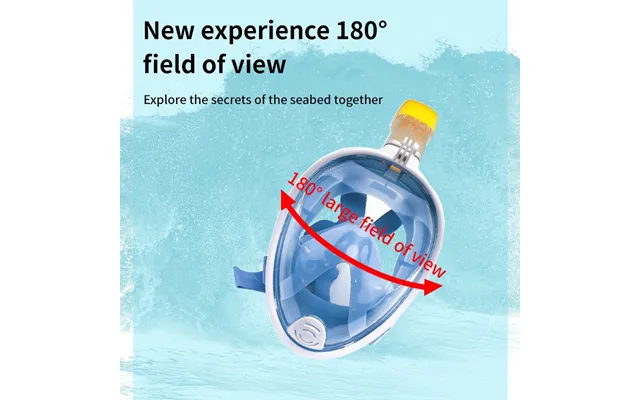 Single Tube Full Face Diving Mask Adult Silicone Anti-fog Diving Mask