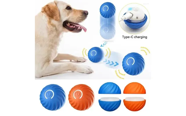 Smart Dog Toy Ball Electronic Interactive Pet Moving Usb Automatic Bouncing For Dogs Cats Product product image