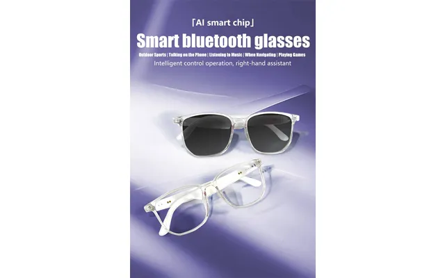 Smart Glasses Can Listen To Songs - Wireless Headphones. Smart Glasses Are Suitable For Mobile Phones