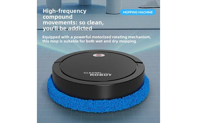 Smart Robot Fully Automatic Dry And Wet Dual-use Floor Cleaning Lazy Mopping Sweeping Machine