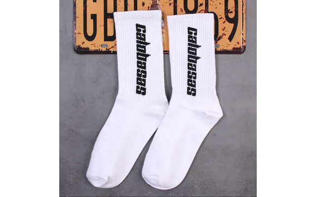 Socks Letter Cotton Mid-length Socks Ins Street Hip-hop Sports Socks Thickened Cotton Socks product image