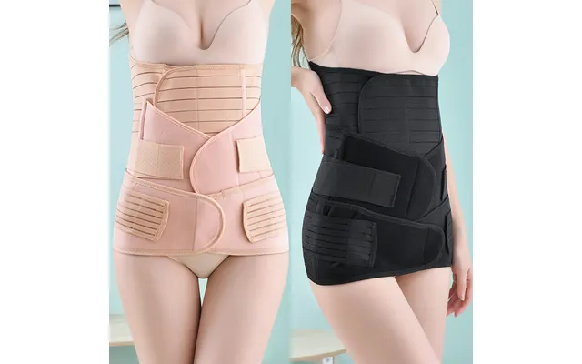 Strengthen Postpartum Belly Belt Three-piece Set Natural Delivery Cesarean Section Binding Girdle Breathable Girdle Belt product image