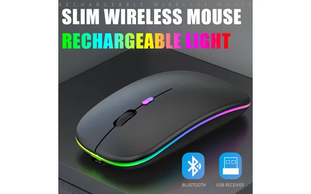 Tablet Bluetooth Wireless Mouse Charging Luminous 2.4g Usb Wireless Mouse Portable Mouse
