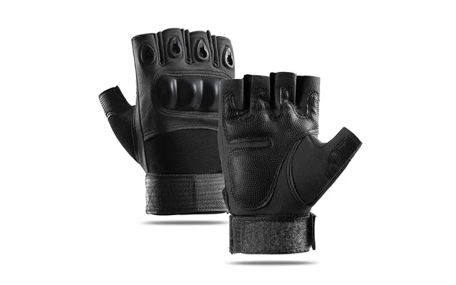 Tactical Gloves Half Finger Protective Gloves Male Outdoor Sports Wolf Warrior Tactical Training Military Fans Anti-slip