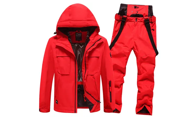 Trendy Solid Color Ski Suits - Windproof