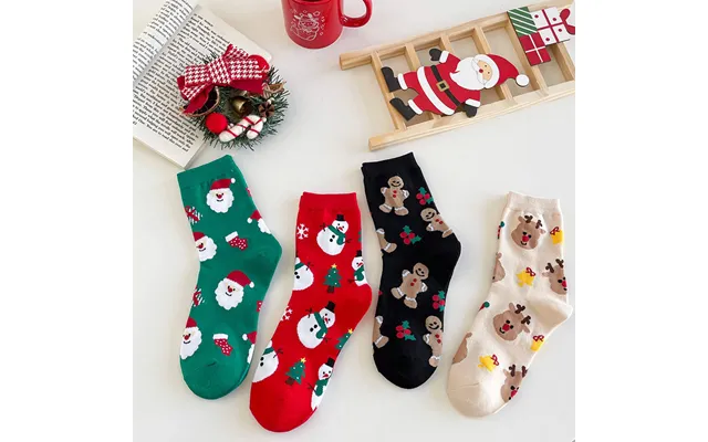 Unisex Christmas Crew Socks - High-street Festive Socks product image