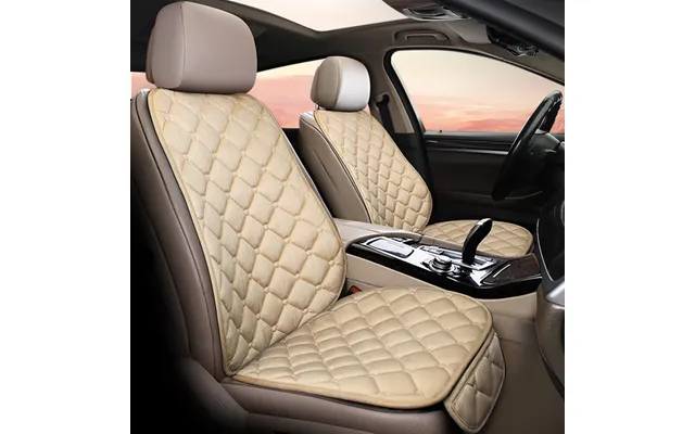 Unisex New Diamond Plush Winter Car Seat Cushion Down Cotton Main Driver Seat Cushion Back Office Seat Cover Winter product image