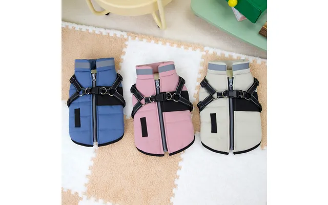Unisex Pet Clothes Autumn And Winter New Waterproof Warm Dog Clothes Winter Pet Ski Suit Cotton Padded Jacket Dog Cotton product image