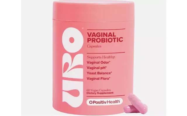 Uro O Positiv Vaginal Probiotics 60 Count Women Ph Balance With Prebiotics product image