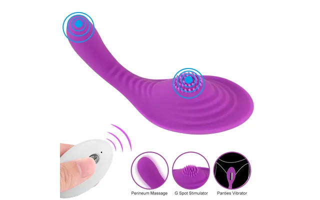 Vibrators Clitoris Invisible Stimulator Wireless Remote Control Wearable Panty Vibrator 10 Speed Sex Toys