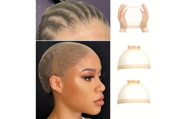 Wig Net Cap Hd Wig Cap Universal Skin Color High Elasticity Ultra Clear Wig Hair Net