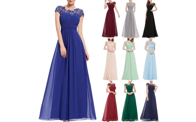 Women's 2023 Summer Dress New Clothing Cross-border New Lace Dress Bridesmaid Evening Dress New Style
