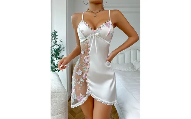 Women’s Clothing Sexy Lingerie Lace Perspective Temptation Nightdress Thong Two Piece Suit product image