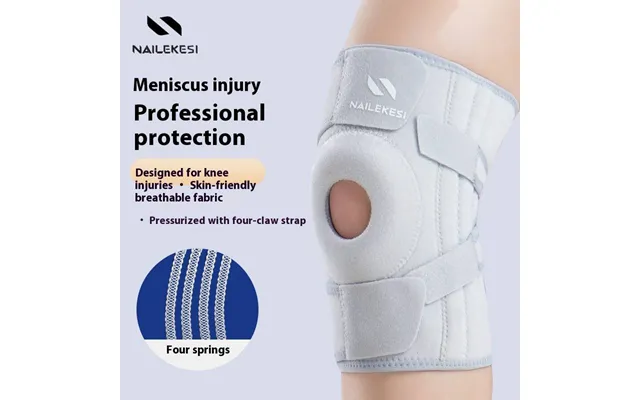 Women's Knee Support Brace For Hiking - Running & Sports Lightweight Breathable With 4-claw Compression