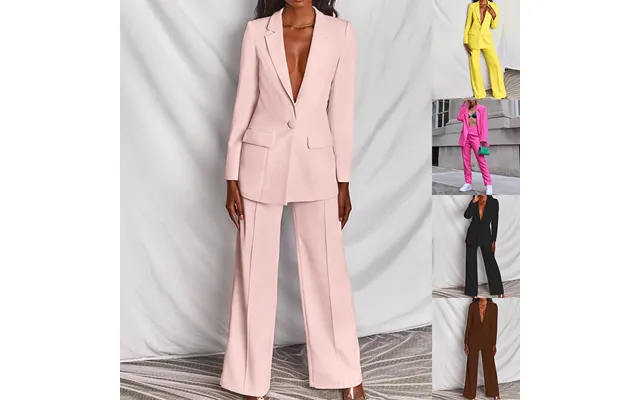 Women's Spring And Summer Clothing Fashion Casual Long Sleeve Small Suit Professional Blazers Suit