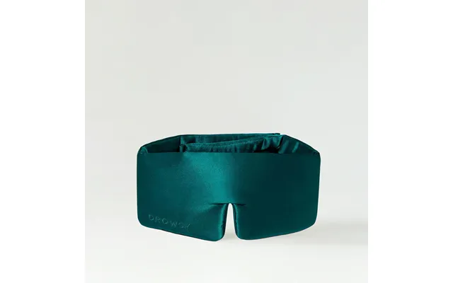 Drowsy Green Sapphire Silk Sleep Mask