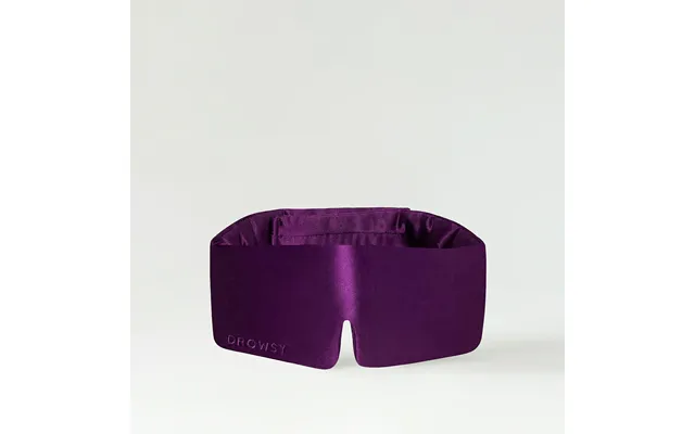 Drowsy Purple Martini Silk Sleep Mask