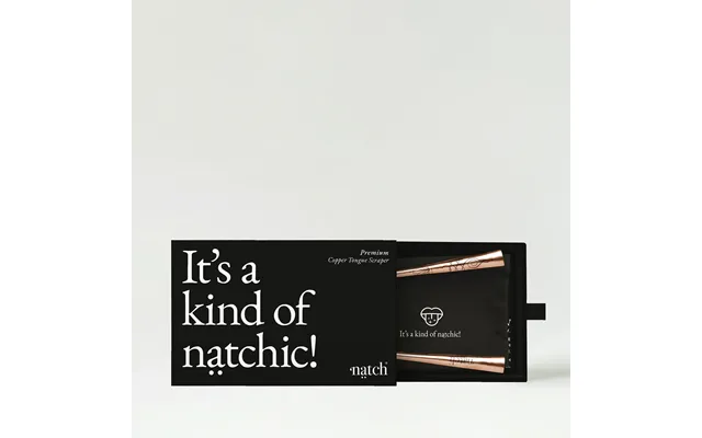Natch Premium Copper Tongue Scraper