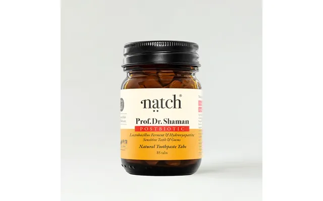 Natch Prof. Dr. Shaman Postbiotic Toothpaste Tabs - 85 Tabs