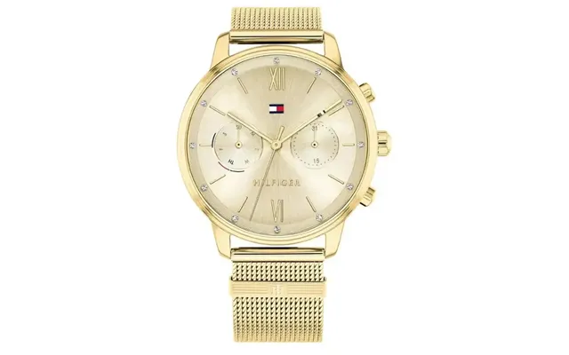 Tommy Hilfiger Blake 1782302 Multi-function Women's Watch 38mm Gold Dial Mesh Bracelet product image