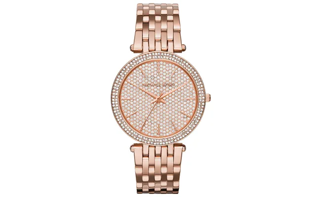 Michael Kors Mk3439 Ladies Watch Darci Rose Gold Pave