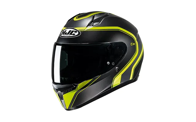 Hjc C-10 Motorcycle Helmet Elie Yellow