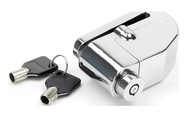 Mammoth Security Chrome Alarmed Disc Lock With 6mm Pin product image