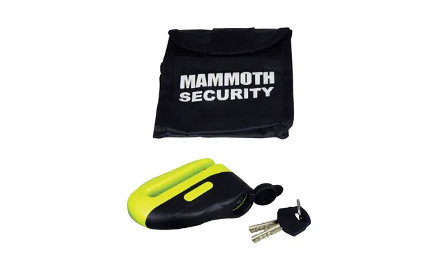 Mammoth Security Yellow Blast Disc Lock With 10mm Pin product image