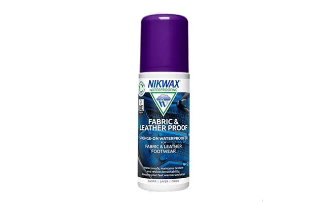 Nikwax Fabric & Leather Sponge-on 125ml product image