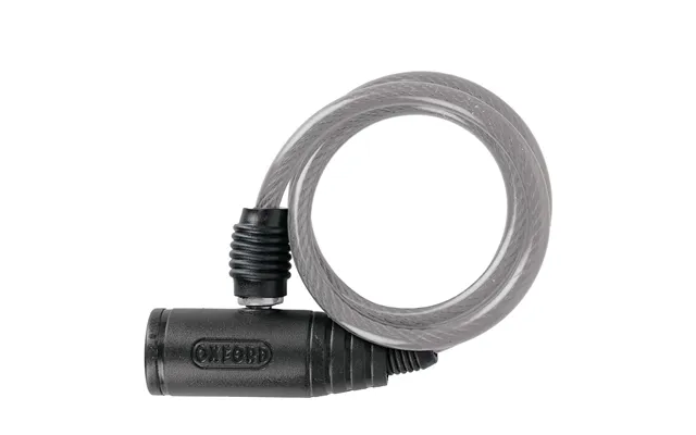Oxford Bumper Cable Lock Clear 6mm X 600mm