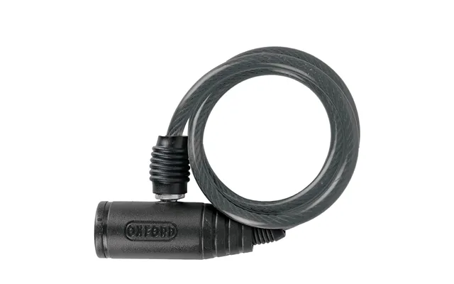 Oxford Bumper Cable Lock Smoke 6mm X 600mm product image